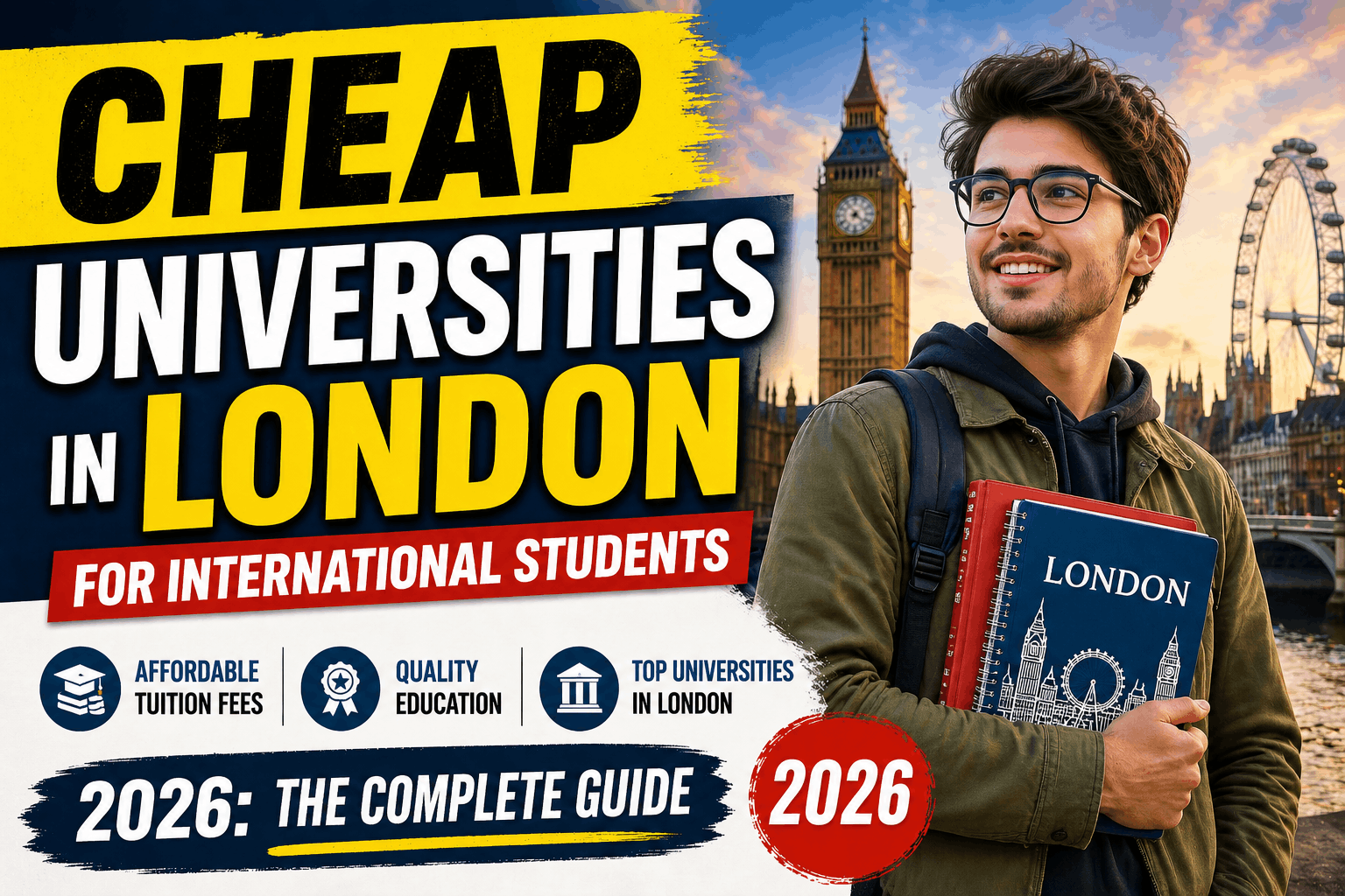 Cheap Universities in London for International Students 2026