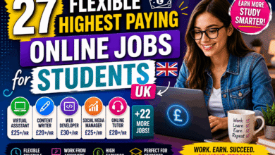 27 Easy Online Jobs for Students UK Start Today!