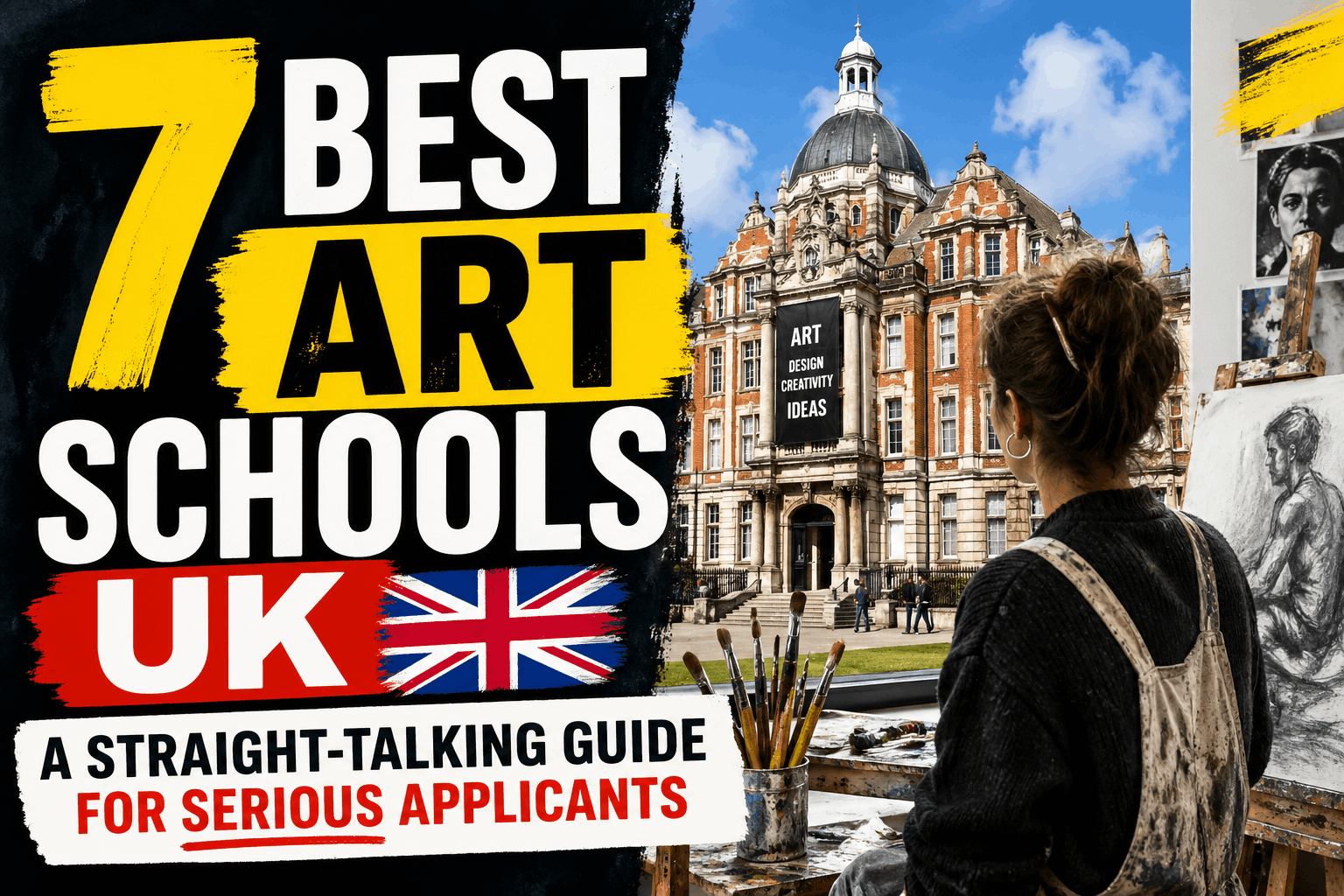 7 Best Art Schools UK — A Straight-Talking Guide for Serious Applicants