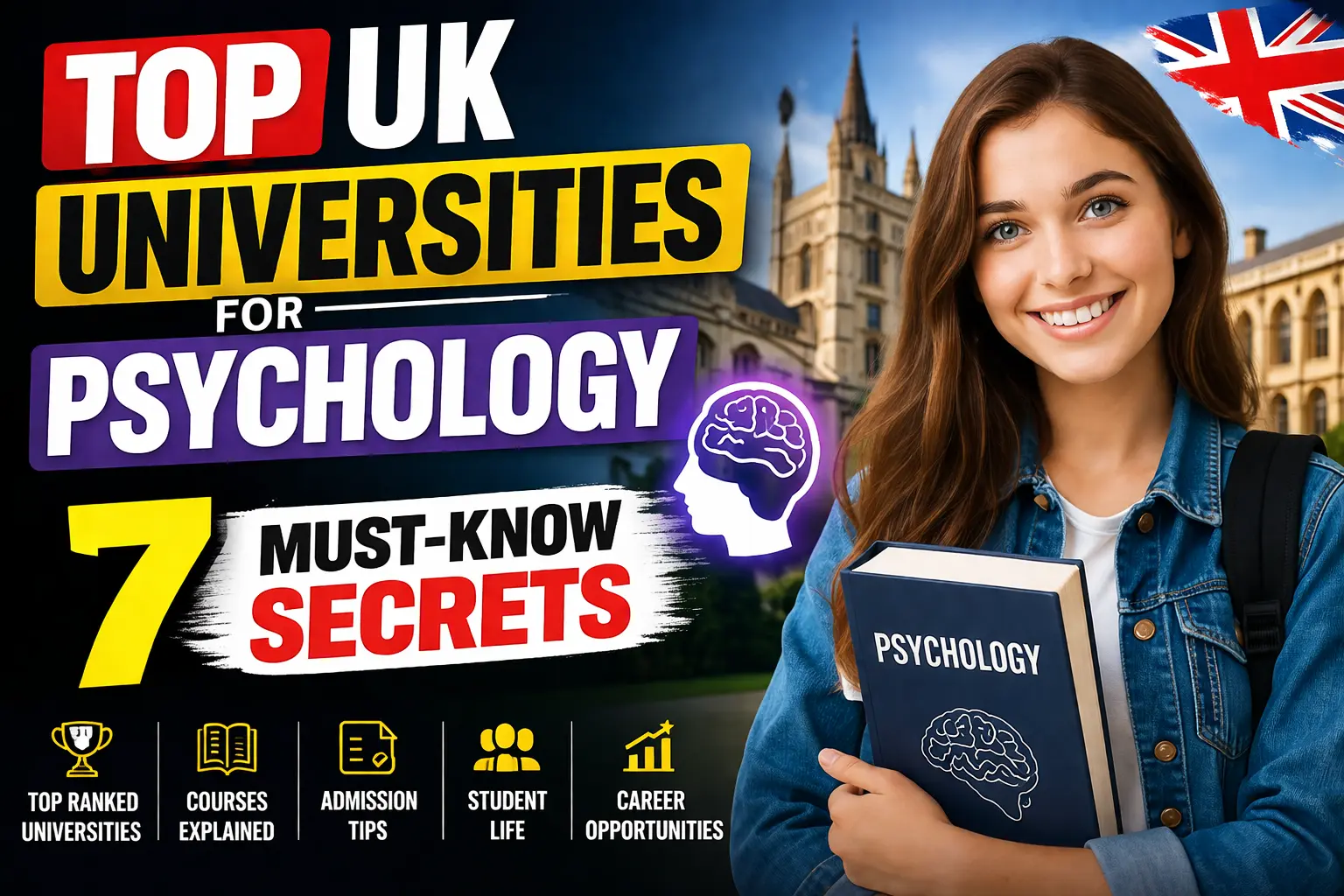 Top Universities for psychology 7 Must-Know Secrets