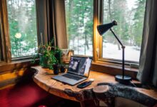 Business ideas UK from home - home office entrepreneur