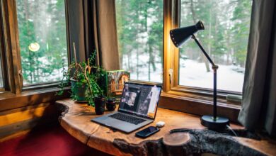Business ideas UK from home - home office entrepreneur