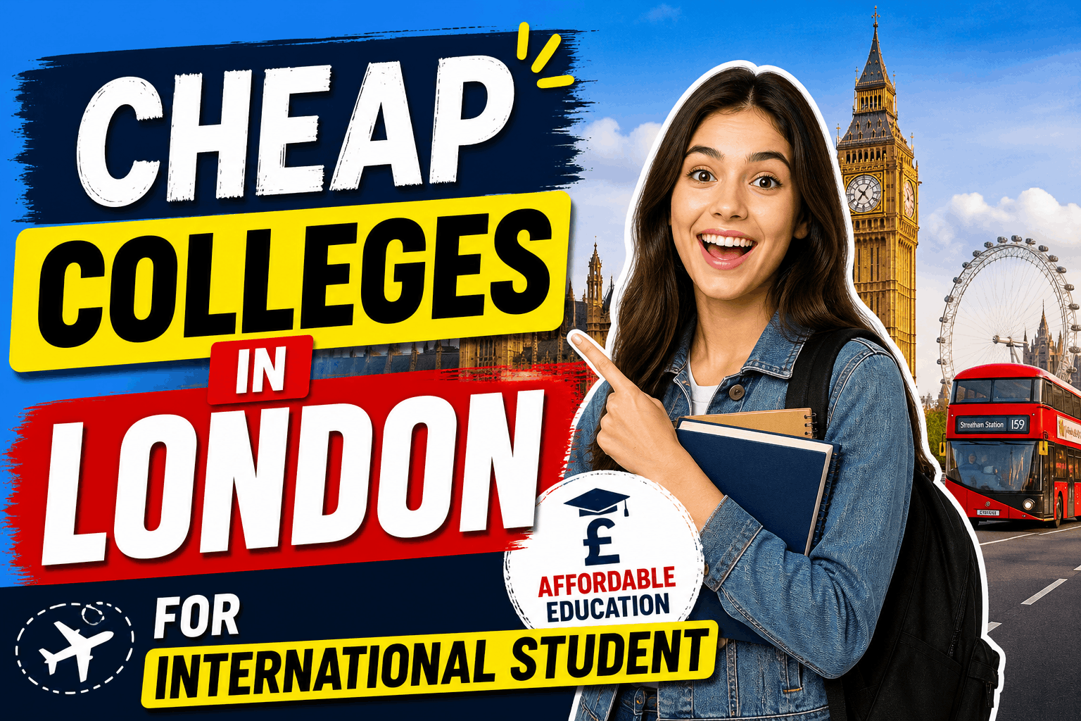 Cheap Colleges in London for International Student