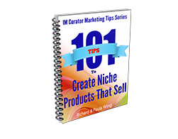 101 Tips to Create Niche Products That Sell – Free eBook