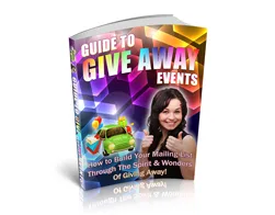 Master Internet Marketing Guide to Give Away Events – Free eBook